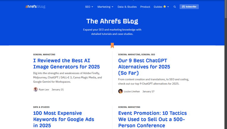 Ahrefs Blog