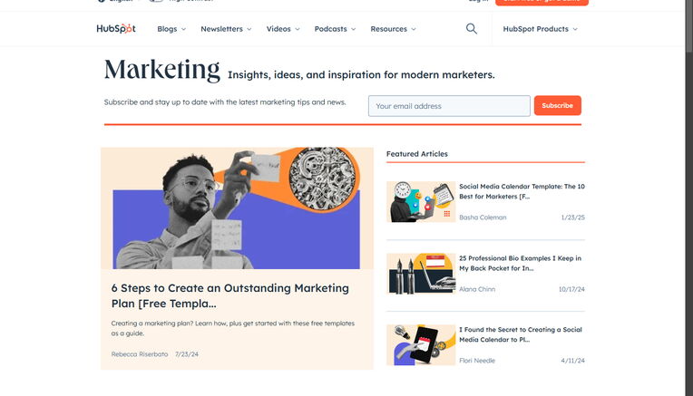 HubSpot's Marketing Blog