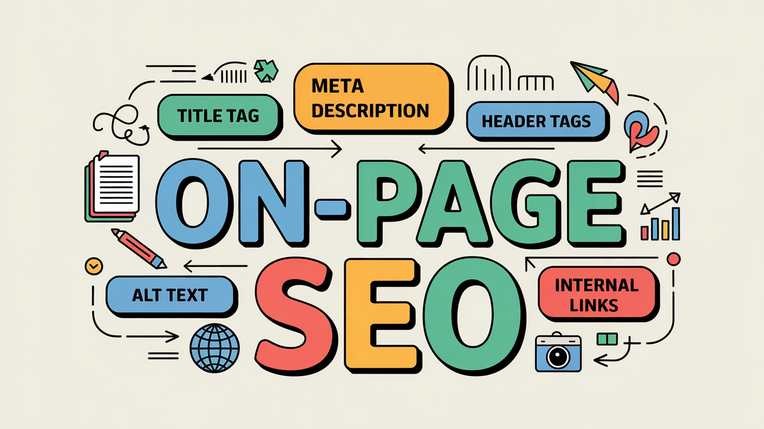 Infografik: Elemente von On-Page SEO