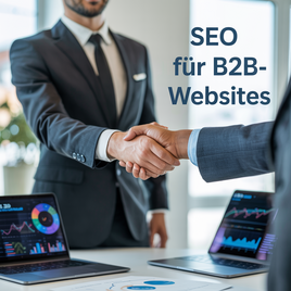 Bild mit Titel "SEO für B2B-Websites"